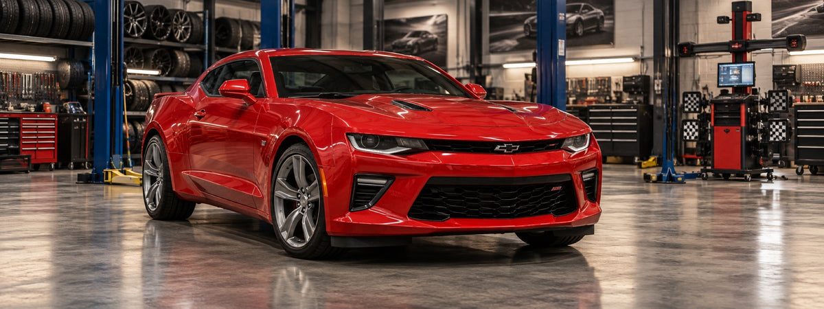 Chevrolet Camaro 6.2L automático 2018 en taller