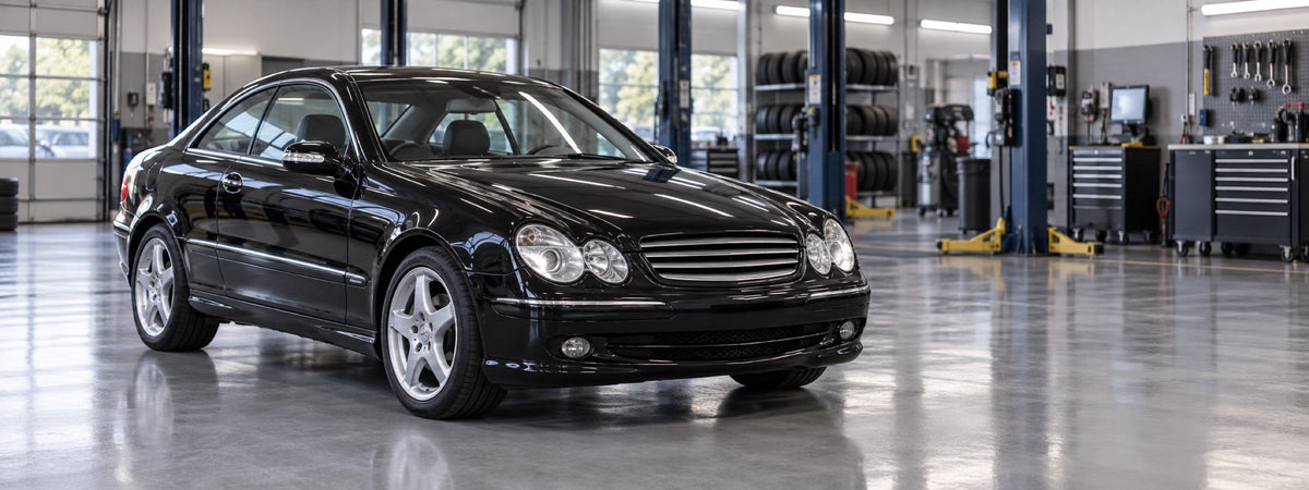 Mercedes Benz CLK 200 Kompressor 2003 en taller
