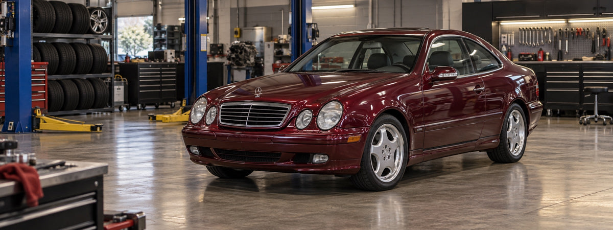 Mercedes Benz CLK 230 Kompressor 2003 en taller
