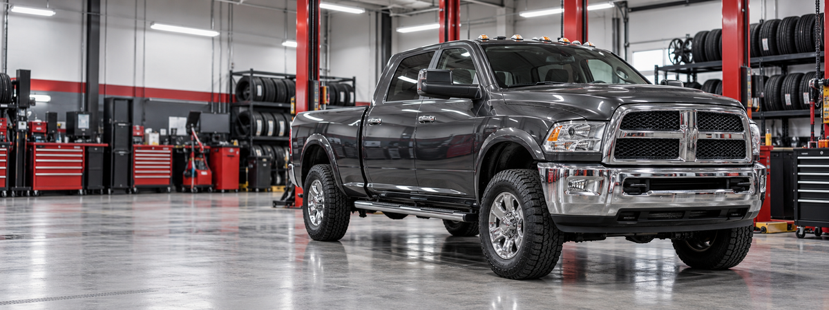 RAM 2500 HD en taller
