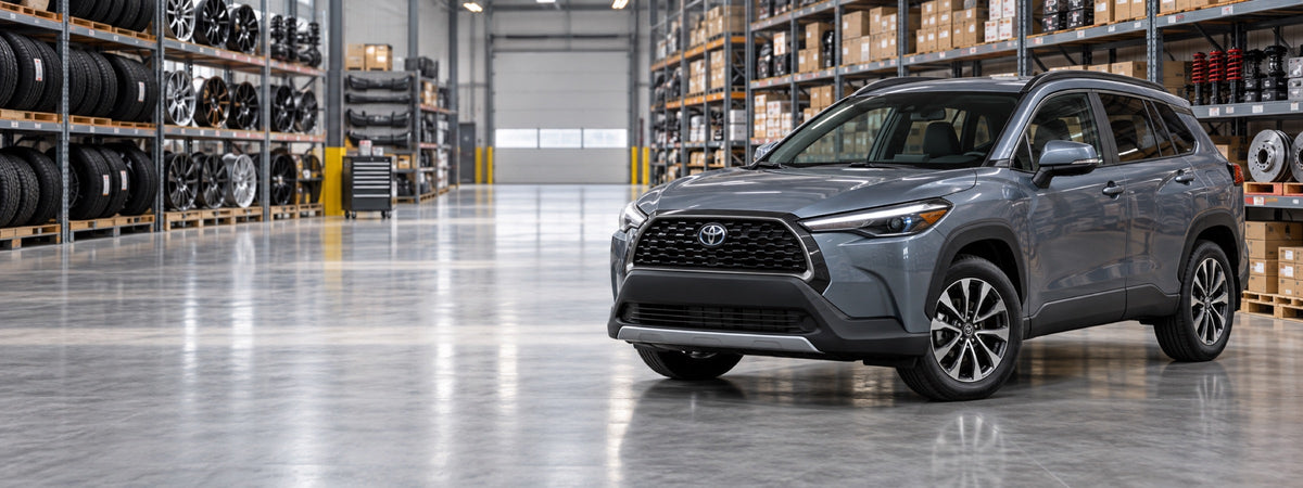 Banner de repuestos compatibles para Toyota Corolla Cross