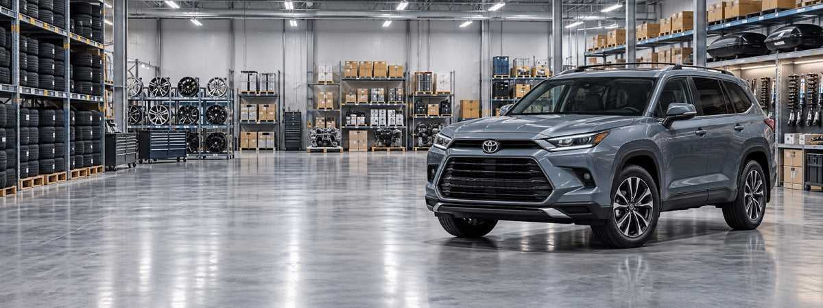 Banner de repuestos compatibles para Toyota Grand Highlander