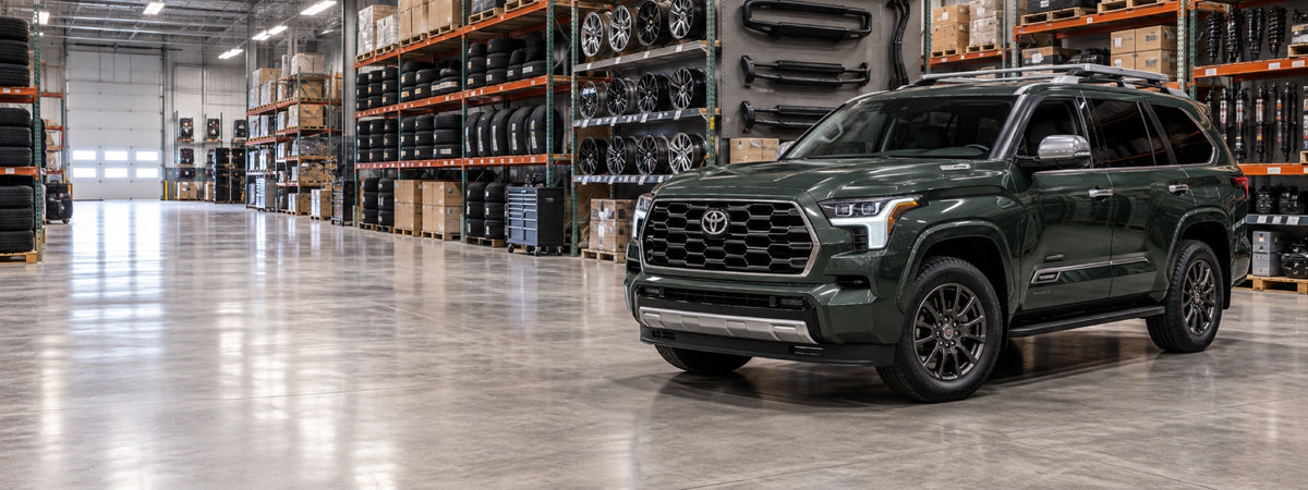 Banner de repuestos compatibles para Toyota Sequoia