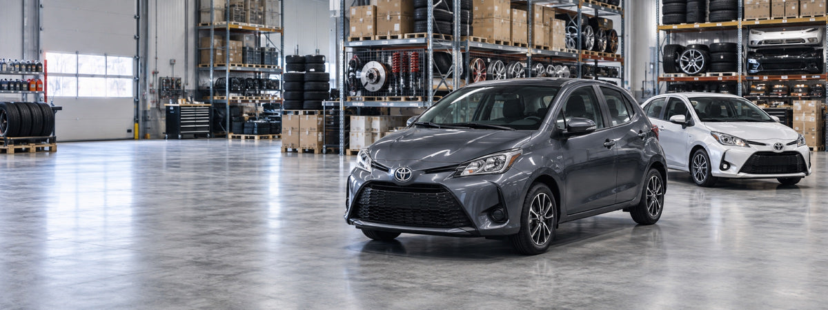 Banner de repuestos compatibles para Toyota Yaris