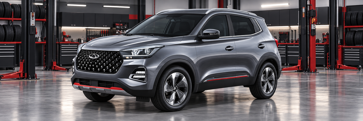 Chery Tiggo 4 Pro Mild Hybrid Luxury en taller