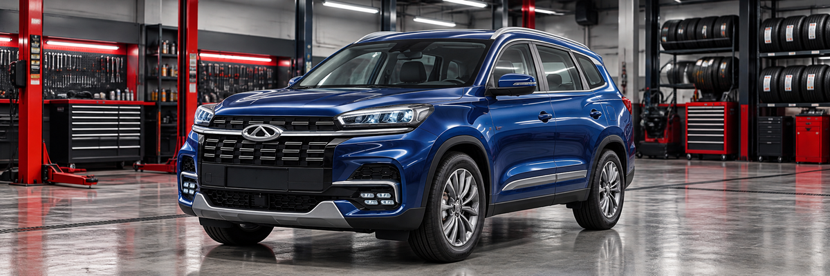 Chery Tiggo 8 gasolina manual en taller
