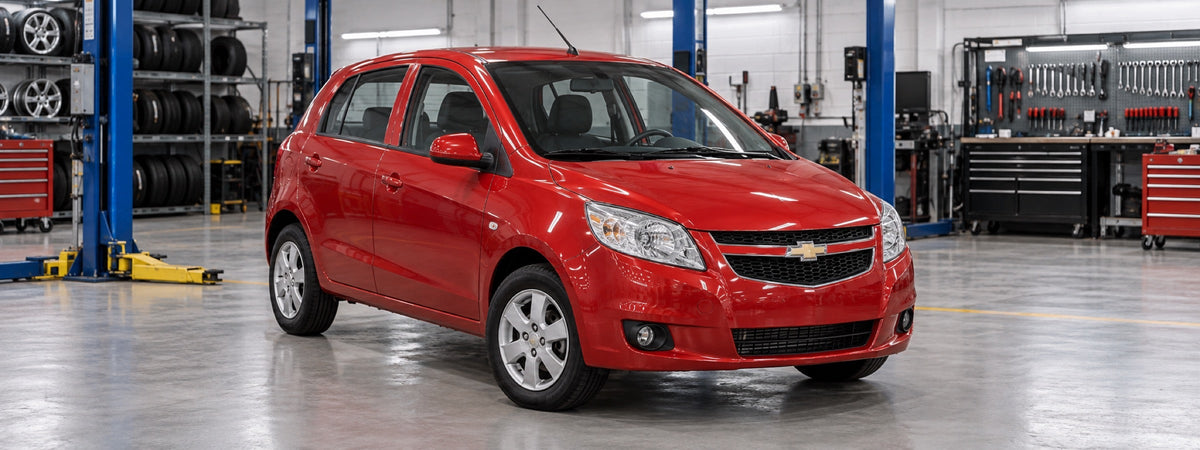 Chevrolet Sail 1.4L 5 puertas 2012-2014 en taller