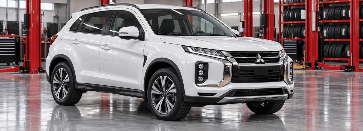 Mitsubishi ASX 2.0 MIVEC 2021-2025 en un taller de llantas