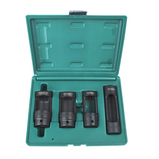 JUEGO DE DADOS UNIVERSALES PARA INYECTORES DIESEL (4 PIEZAS) JONNESWAY