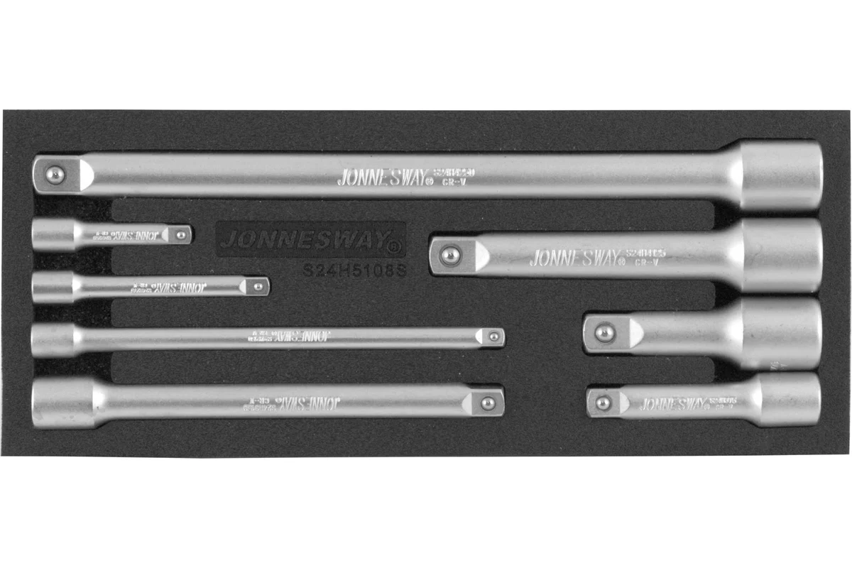 JUEGO DE EXTENSIONES (8 PIEZAS) JONNESWAY (EX. CÓDIGO: 34080S28H08S)