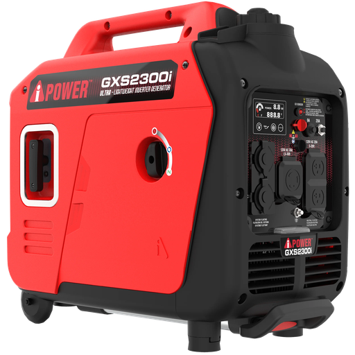 GENERADOR INVERSOR PORTÁTIL 2.3KW ('MONOFÁSICO (1)' * 120V - 60HZ) 'GASOLINA' OHV 80CC AIPOWER