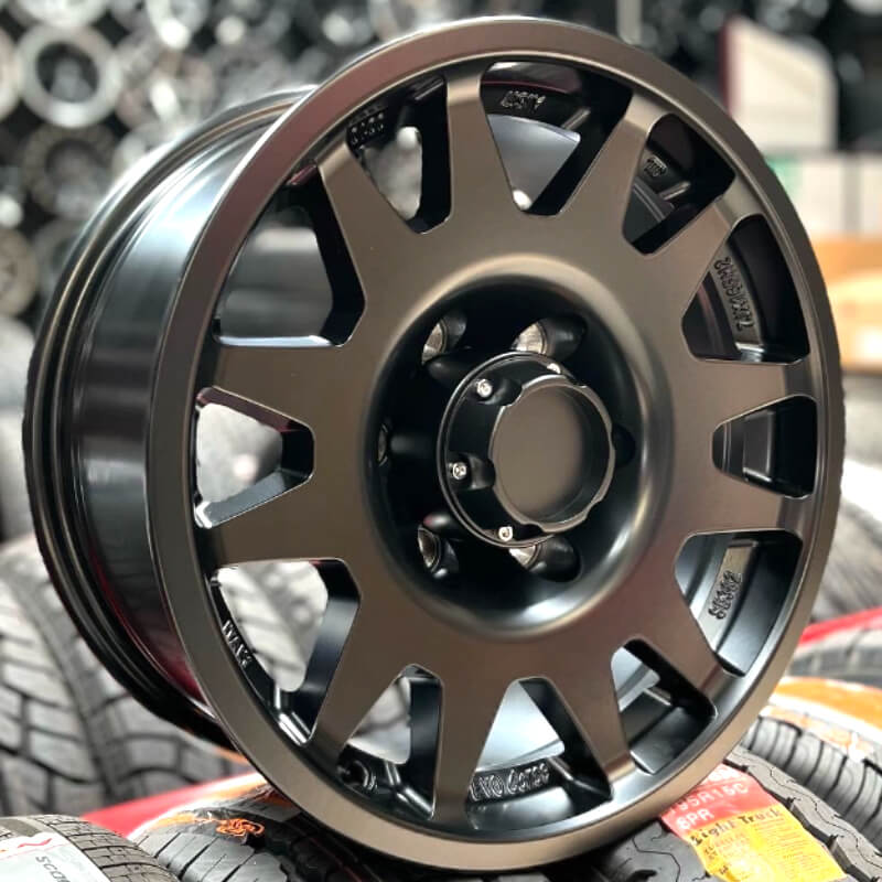 EVOCORSE® EV-6013 - 16X7.0 (6X139.7) +0 SATIN BLACK