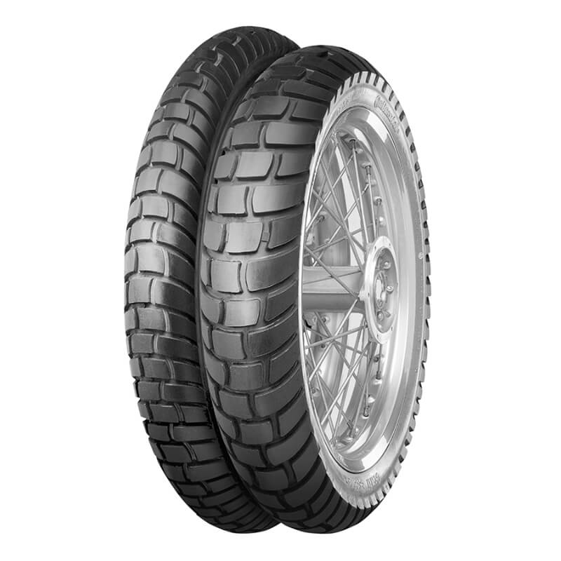 CONTINENTAL CONTIESCAPE Pneumatico Misto 120/90-17 64S – Per Enduro E Strada, Mescola Versatile