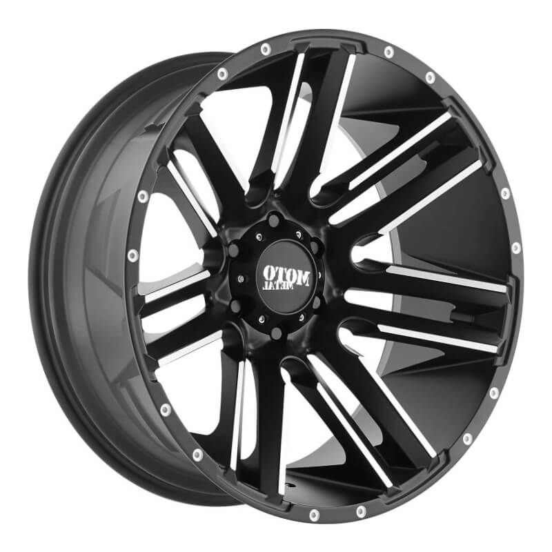 MOTOMETAL® MO978 - 20X10.0 (6X139.7) -24MM SATIN BLACK MACHINED