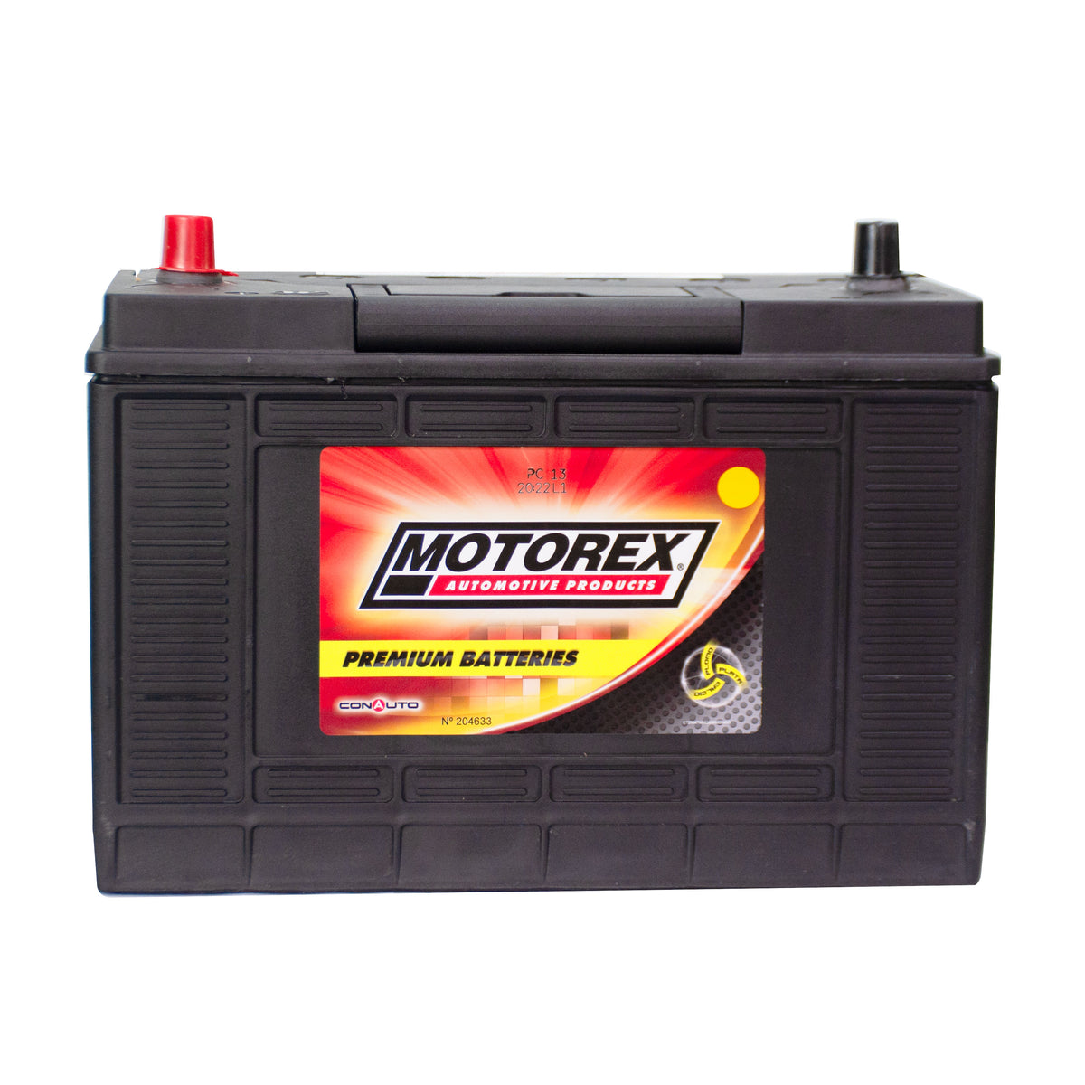 BATERIA MOTOREX 31O900 12V ~ 760 CCA 18° |LARGO: 329MM - ANCHO: 172MM - ALTO: 241MM|