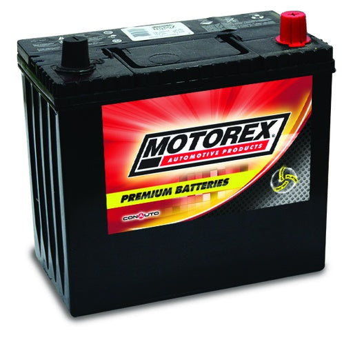 BATERIA MOTOREX NS60LZ(S) 12V ~ 440CCA 18° |LARGO: 235MM - ANCHO: 127MM - ALTO: 226MM|