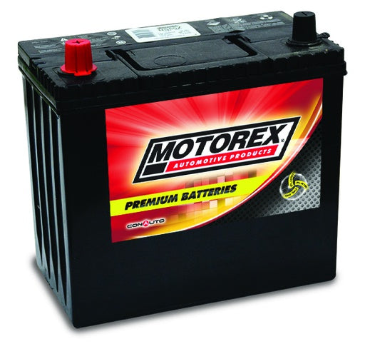 BATERIA MOTOREX NS60Z(S) 12V ~ 410CCA 18° |LARGO: 238MM - ANCHO: 128MM - ALTO: 226MM|