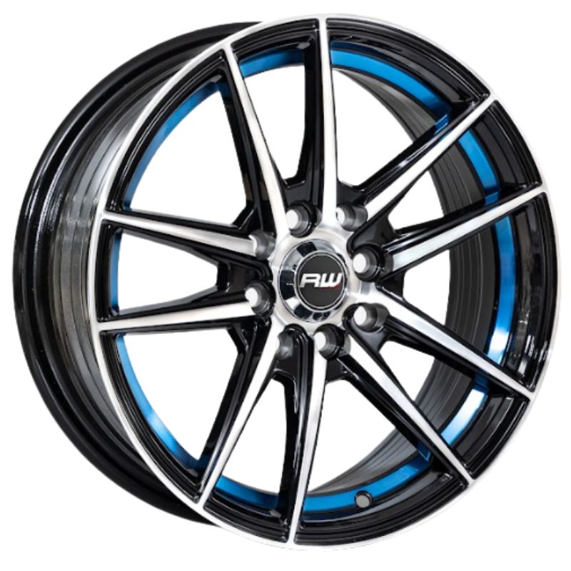 RW® - 15X7.0 4X100/4X114.3 ET35 CB73.1 BM/BLUE UNDERCUT