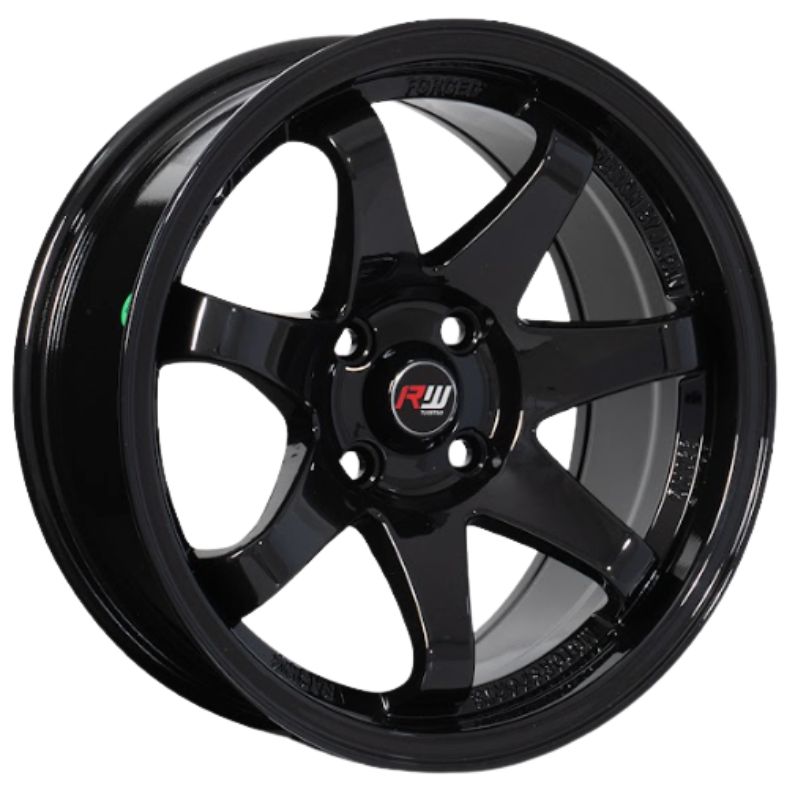 RW® - 15X8.0 4X100 ET20 CB73.1 BLACK
