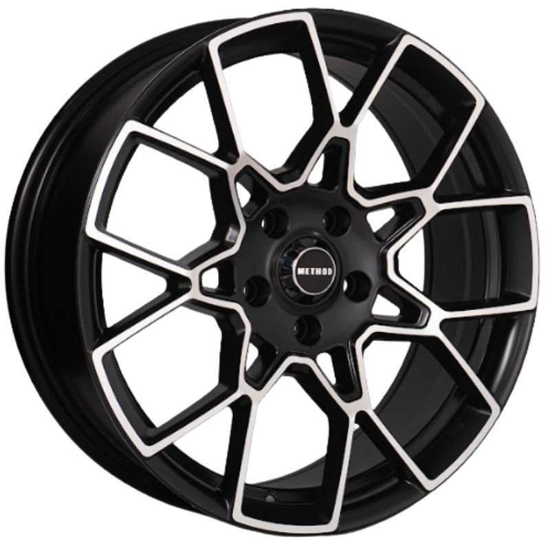 RW® - 18X8.0 5X114.3 ET33 CB73.1 SMATE BLACK MACHINE