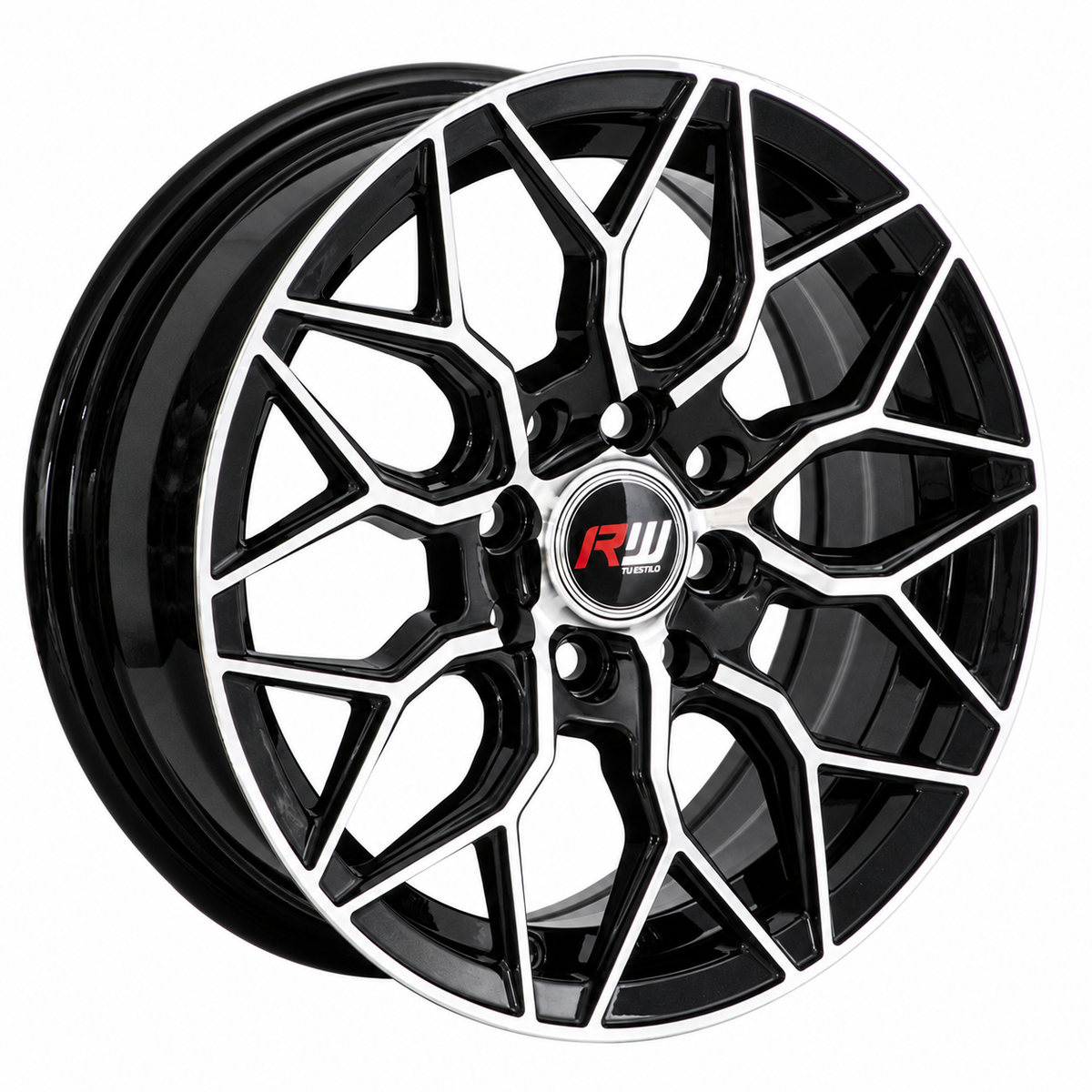 Aro RW® - 14X6 100/114.3X8 ET35 CB73.1 BLACK MACHINE - SKU 803.164062