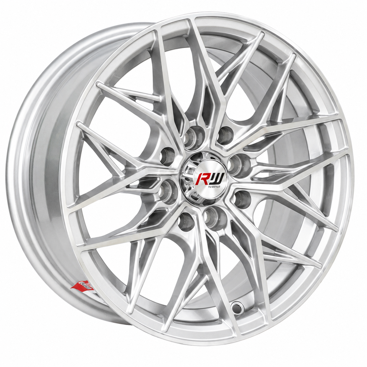 Aro RW® - 14X6 100/114.3X8 ET25 CB73.1 SILVER MACHINE - SKU 803.164264
