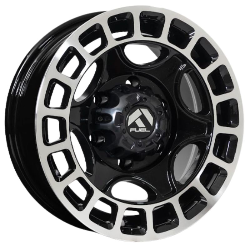 RW® - 15X7.0 6X139.7 ET0 CB106.1 BLACK/RING POLISHED