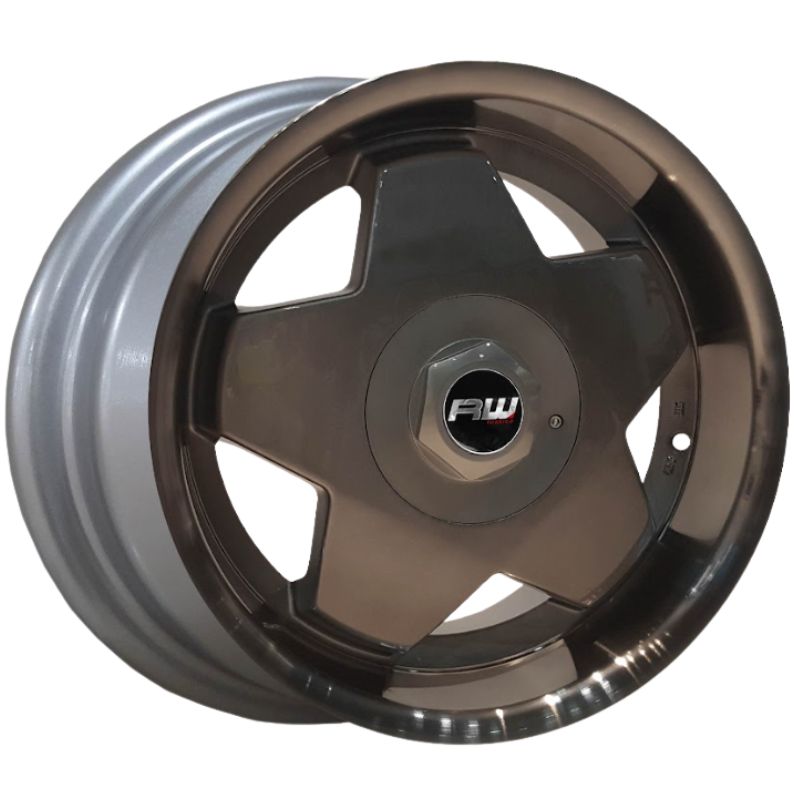RW® - 16X7.5 4X100/4X114.3 ET25 CB73.1 S/ BLACK LP