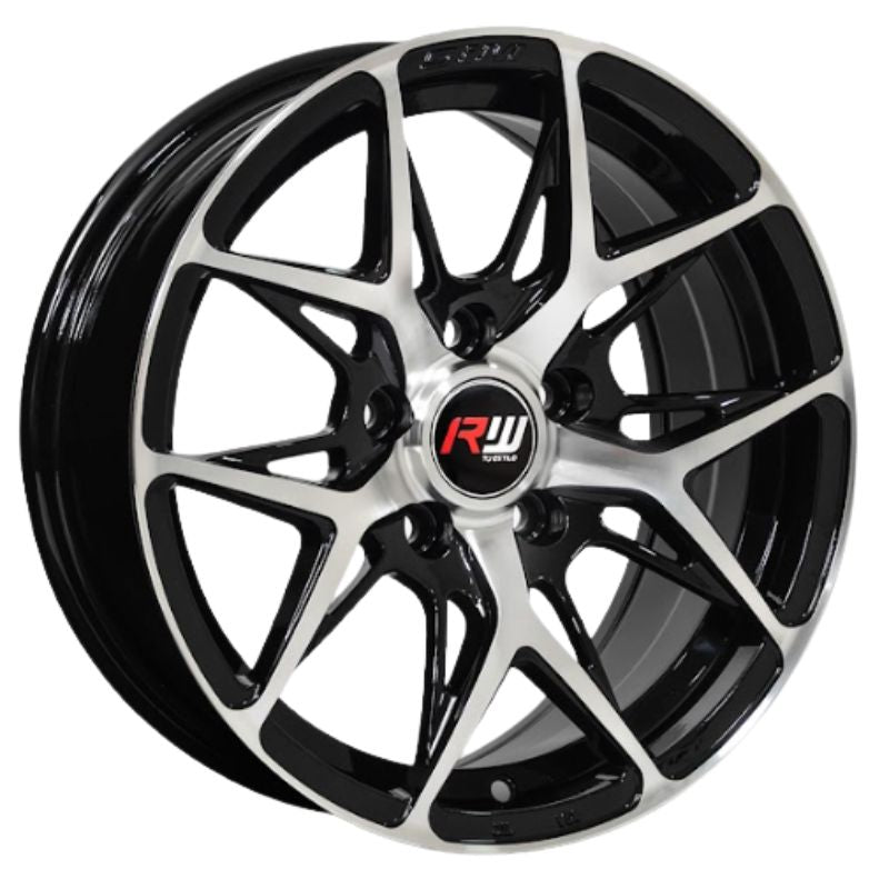 RW® - 15X7.0 5X108 ET30 CB65.1 BLACK MACHINED