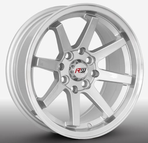 ARO 14X7 100/114.3X8 ET20 CB73.1 SILVER/LIP POLISH
