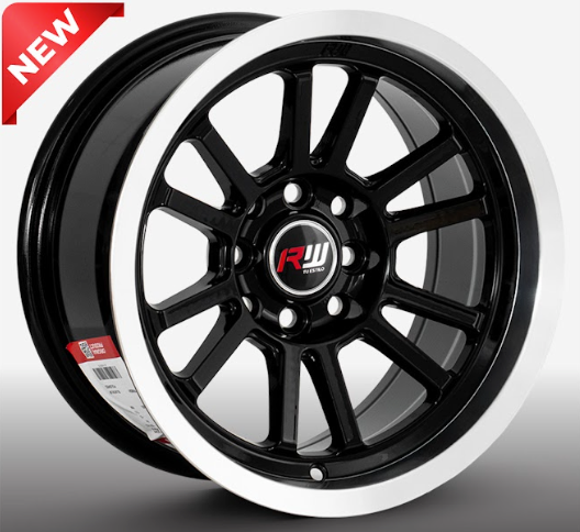 ARO 15X8 100/114.3X8 ET-10 CB73.1 BLACK/LIP POLISH