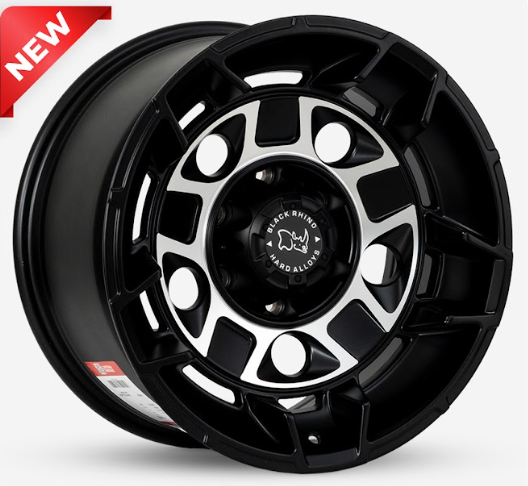 ARO 17X9 139.7X6 ET-5 CB110.5 SMATE BLACK MACHINE