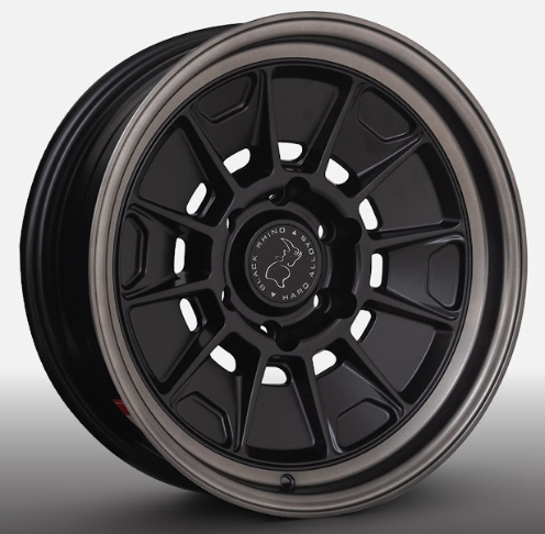 ARO 17X9 139.7X6 ET0 CB110.5 SMATE BLACK/LIP SMATE BLA