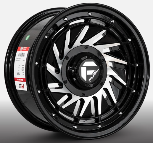 ARO 16X8 130/139.7X12 ET-5 CB100.1 BLACK MACHINE/LIP B