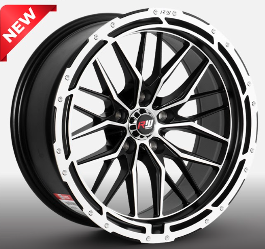 ARO 17X8 114.3X5 ET-5 CB73.1 SMATE BLACK MACHINE/RING