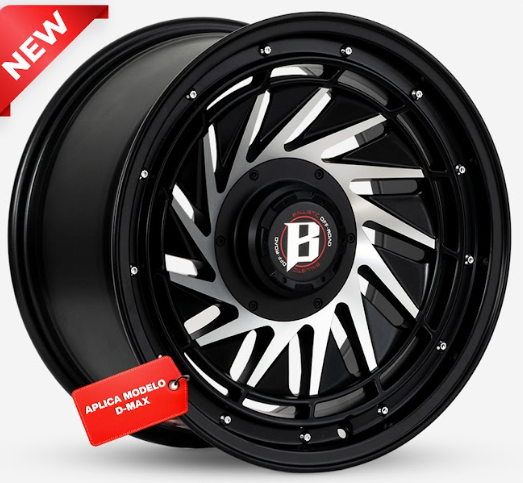 ARO 17X9 135/139.7X12 ET-5 CB106.1 SMATE BLACK MACHINE