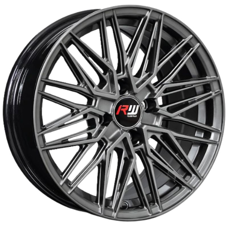 RW® - 15X7.0 4X100 ET35 CB73.1 HYPER BLACK