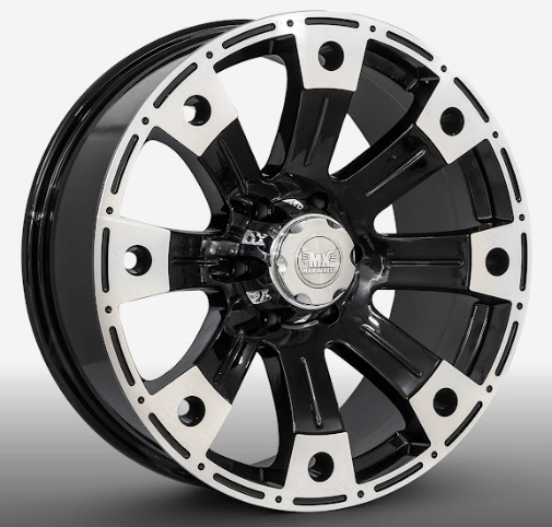 RW® - 20X9 6X139.7  ET10 CB108 BLACK MACHINED