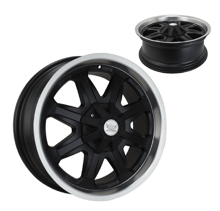 RW® - 20X8 6X135/6X139.7 ET15 CB110  MATEBLACK/LP