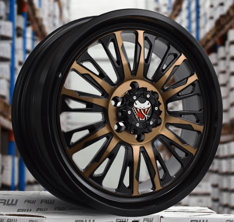 RW® - 20X9 6X139.7 ET18 CB110.5 BLACK/BRONZE MACHINED