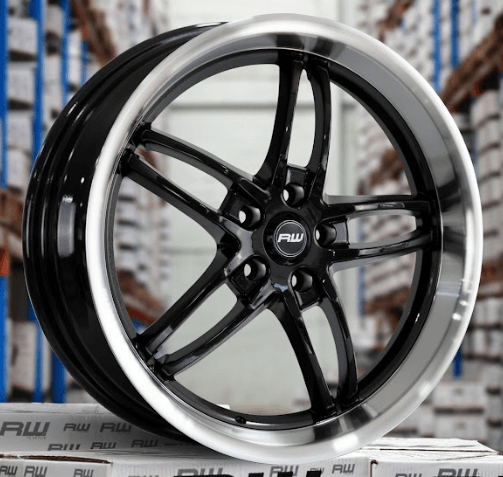 RW® - 22X8.5 5X114.3 ET15 CB73.1 BLACK GLOSS/LP