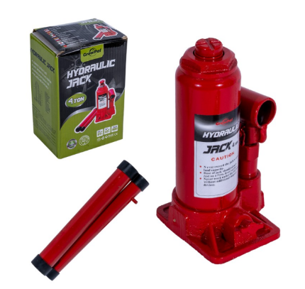 GATA HIDRAULICA 4 TON. BOTELLA ROJA