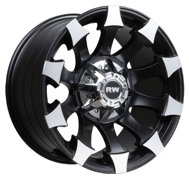 RW® - 17X9 6X135 ET0 CB87.1 SMATE B/M