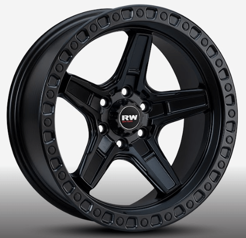 RW® - 17X9 6X114.3 ET0 CB83.7 SMATE BLACK