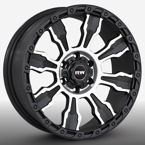 RW® - 20X9 6X139.7 ET20 CB110.5 SMATEBLACK/MACHINED