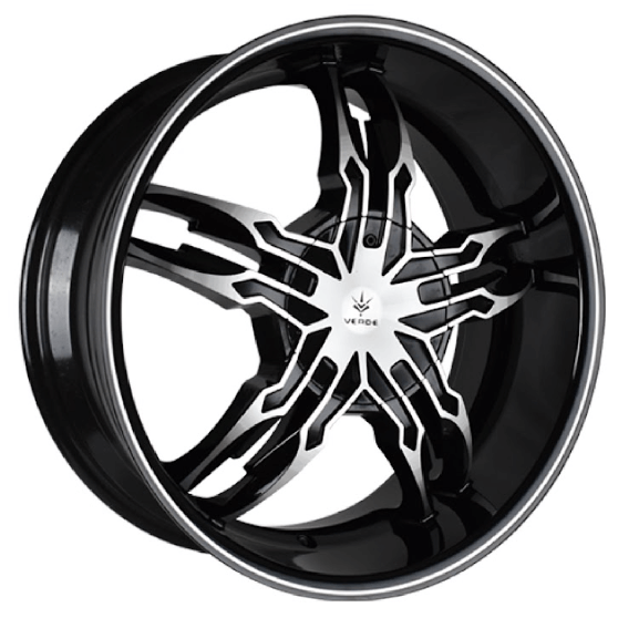 RW® - 20X8.5 6X135 ET38 CB88 BM/ MACHINED LINE