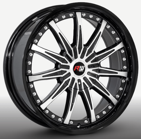 RW® - 18x8 5X100/5X114.3 ET35 CB73.1 B/M R