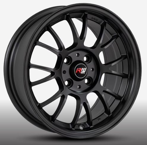 RW® - 15X7 4X100 ET35 CB73.1 SMATE BLACK