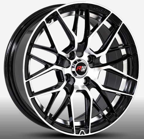 RW® - 15X7 4X100 ET35 CB73.1 BM/POLISHED UNDERCUT