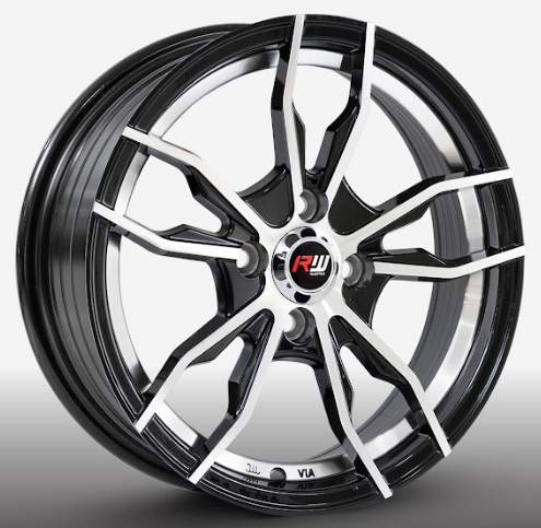 RW® - 15X7 4X100 ET35 CB73.1 BM/POLISH UNDERCUT